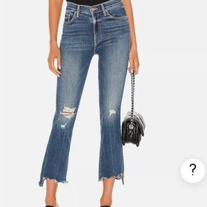 MOTHER's The Insider cropped jeans